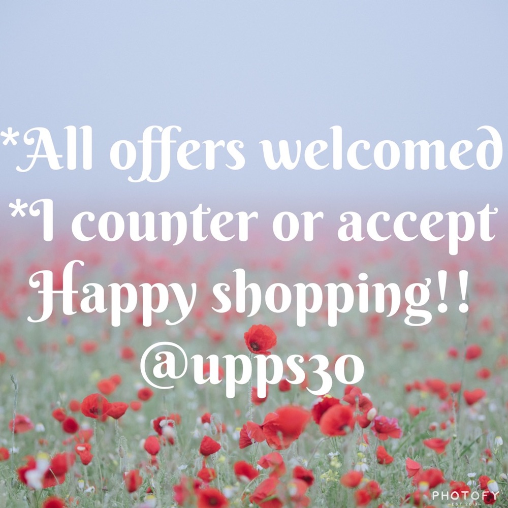All offers welcomed